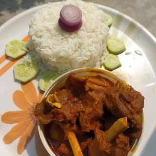 Riso bianco con Agnello