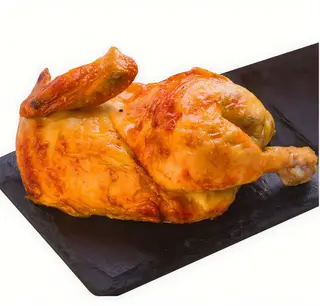 26. Menú Medio Pollo Asado