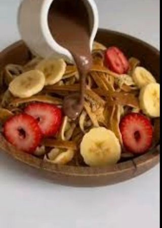 Špagetice palačinka