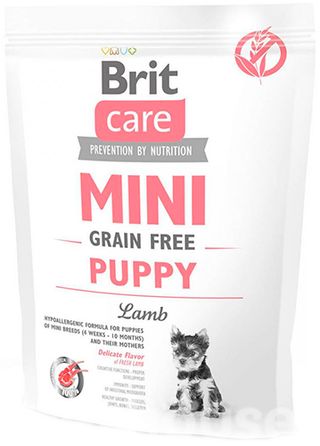 Brit Care Mini Grain Free Puppy Lamb - сухий корм для цуценят малих порід зі смаком ягня, 0.4 кг
