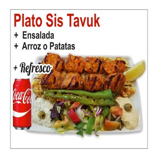 Menú Plato Sis Tavuk