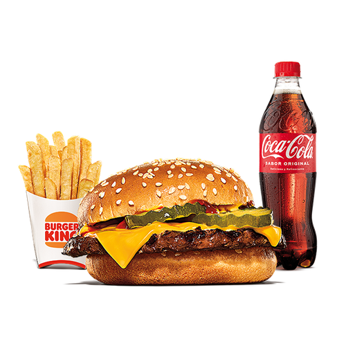 King Ahorro Menú Cheeseburger