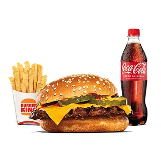 King Ahorro Menú Cheeseburger