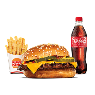 King Ahorro Menú Cheeseburger