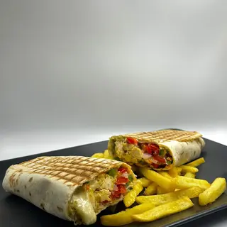 Spicy avokado wrap