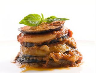 Millefoglie di melanzana