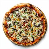 Pizza Champiñones (Mediana)