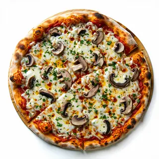 Pizza Champiñones (Mediana)