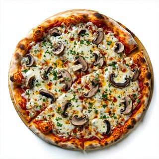 Pizza Champiñones (Mediana)