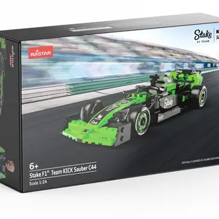 Masinuta construibila Kick Sauber C44 F1 Stake, scara 1 la 24 (Verde/N... [4232882]