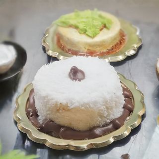 Torta cocco e cioccolato - 4 porzioni