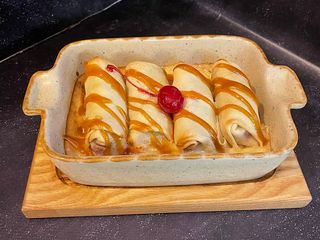 Млинці з вишнею і шоколадом (200г) 