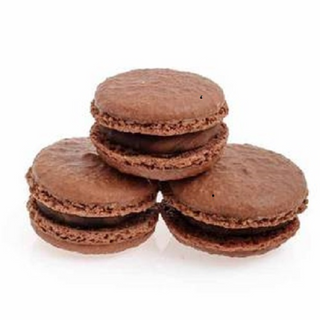 Macaron cu crema de ciocolată