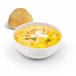 Ciorba de pui a la grec