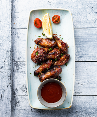 Saucy BBQ Chicken Wings Meal