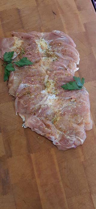 Bistecchine di pollo condite 1 pezzo