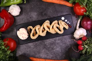 Калмари със златиста коричка (160г)