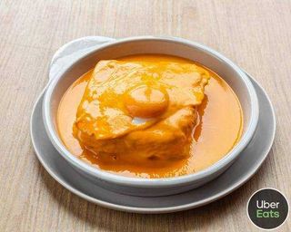 Francesinha Hambúrguer Vegetariano