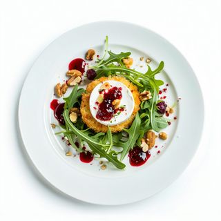 Ensalada Camembert Rebozado