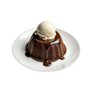 Coulant de xocolata amb gelat