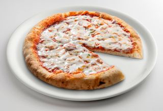Pizza Margherita e salsiccia XL