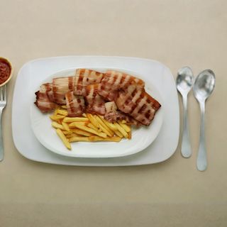 Dimljena slaninica 400g