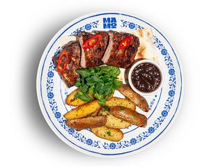 Реберця в сливовій карамелі (370g)