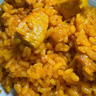 Ración de paella Casa Antonio