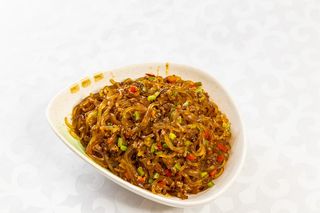 Китайская фунчоза с говядиной