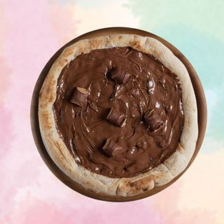 Pizza Nutella e Kinder Bueno