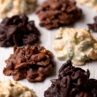 Bolsita de rocas de chocolate