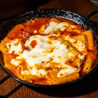 Paccheri gratinate