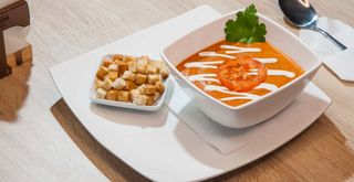 Supă cremă de roșii