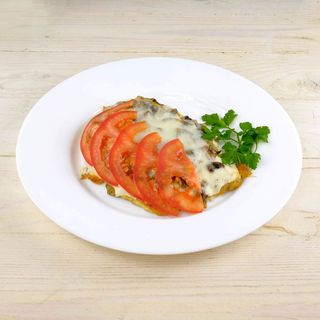 Телятина з грибами (150г)