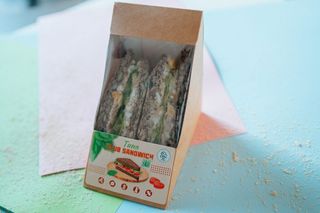 Tuna club sandwich