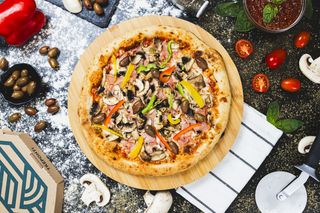 Pizza Capricciosa  Grande