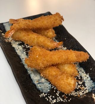 Krewetki tygrysie w tempurze + panko 6szt