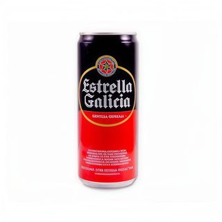 Cerveza Estrella Galicia Lata 330 ml.