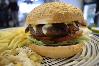 Hamburguesa mexicana solo