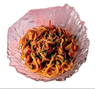 Udon De Pollo O Ternera