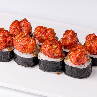 Вулкан з креветкою