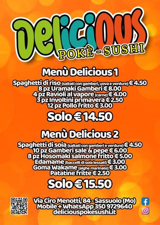 Menù delicious 2