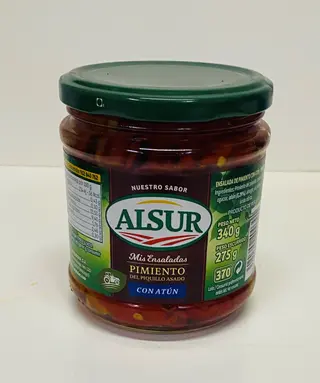 Ensalada de pimientos con atun