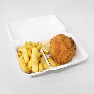 Pechuga Rellena De Aguacate Y Gambas