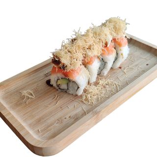 57A. Uramaki de Salmón Queso Y Katafi