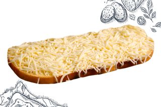 Принцеса с топено сирене и кашкавал и шарена сол (260г)