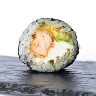 Futomaki futo tempura di salmone