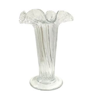 Staklo vaza, 17x17x25.5 cm