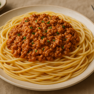 Espaguetis Boloñesa