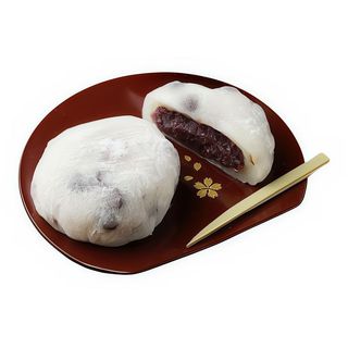 mochi de judía roja